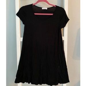 Black swing dress